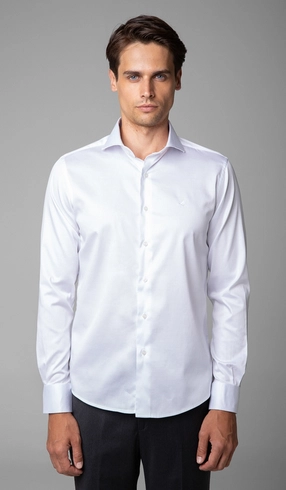 Camisa Manga Longa Slim Stretch