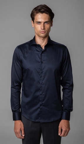 Camisa Manga Longa Slim Stretch