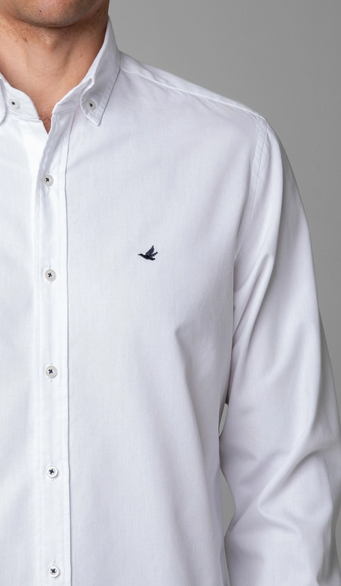Camisa Manga Longa Oxford Button Down