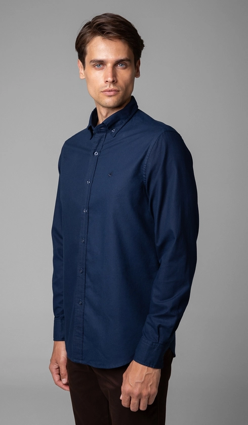 Camisa Manga Longa Oxford Button Down