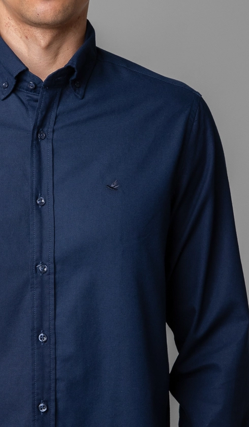 Camisa Manga Longa Oxford Button Down