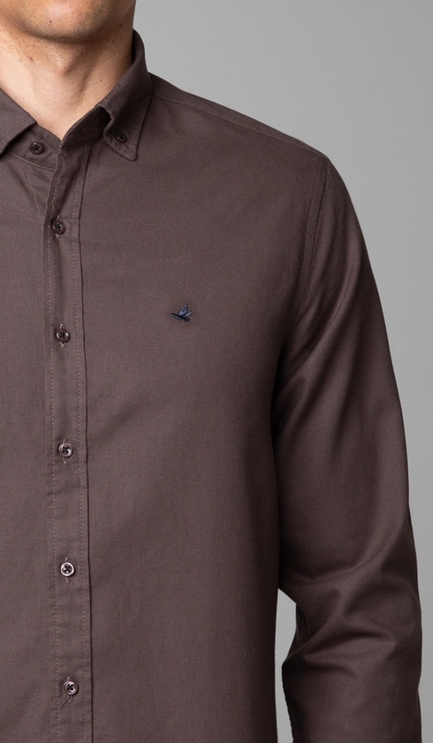 Camisa Manga Longa Oxford Button Down