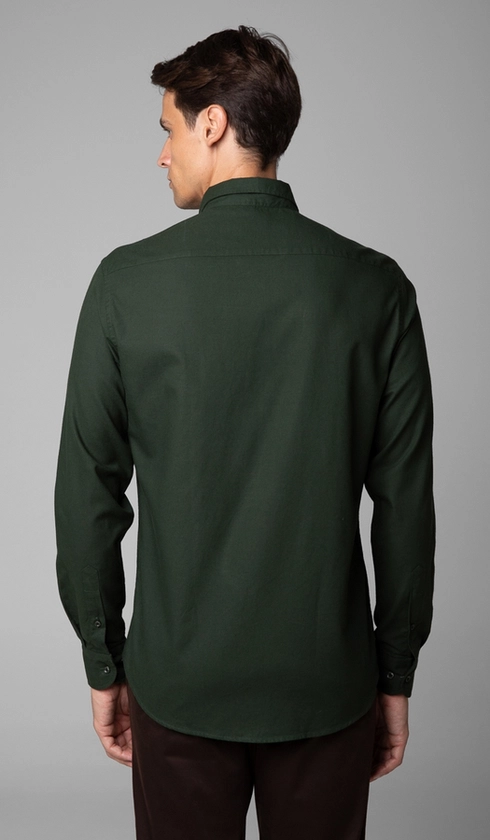 Camisa Manga Longa Oxford Button Down