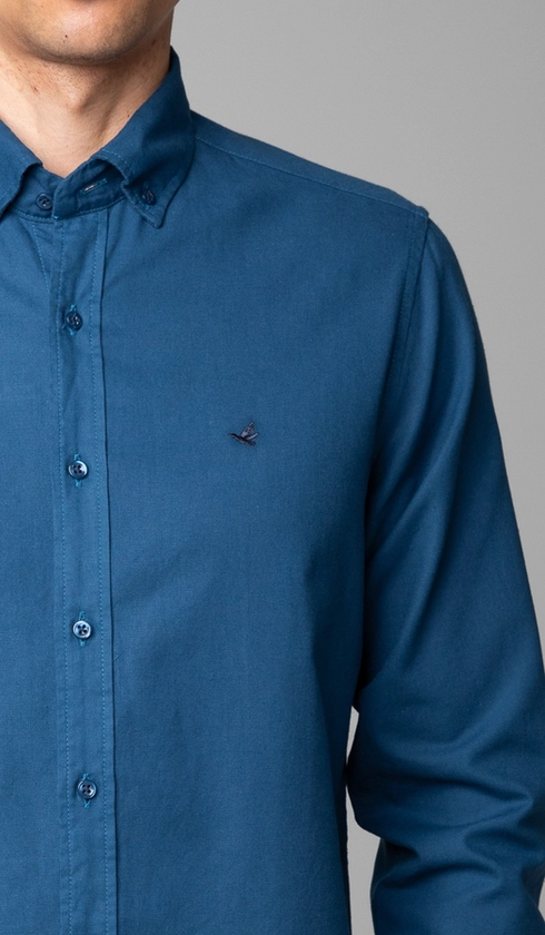 Camisa Manga Longa Oxford Button Down