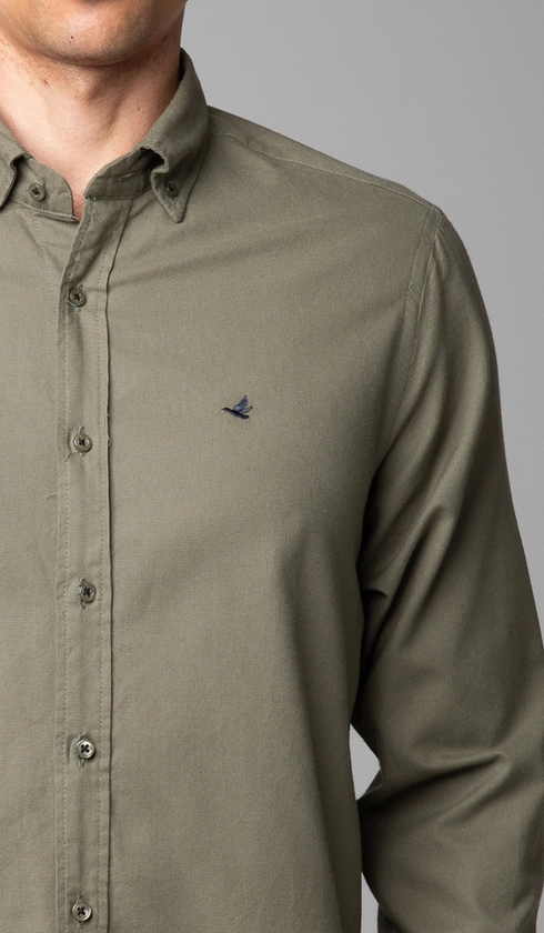 Camisa Manga Longa Oxford Button Down