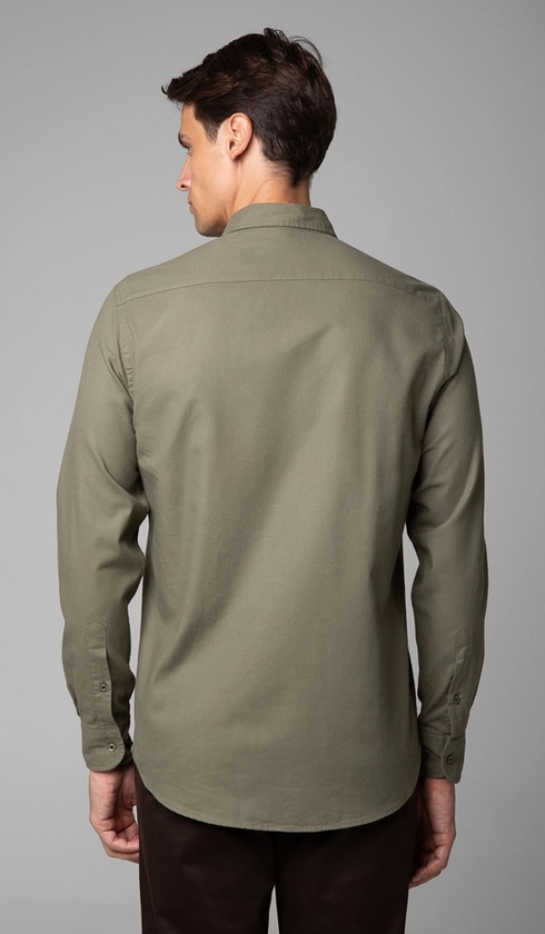 Camisa Manga Longa Oxford Button Down