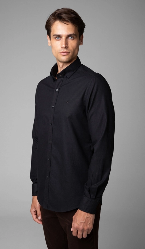 Camisa Manga Longa Oxford Button Down