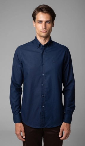 Camisa Manga Longa Oxford Button Down