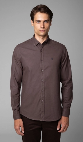 Camisa Manga Longa Oxford Button Down