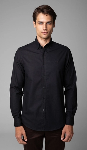 Camisa Manga Longa Oxford Button Down
