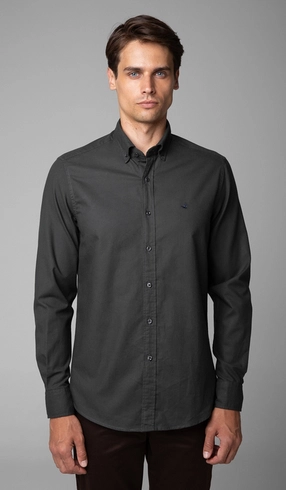 Camisa Manga Longa Oxford Button Down