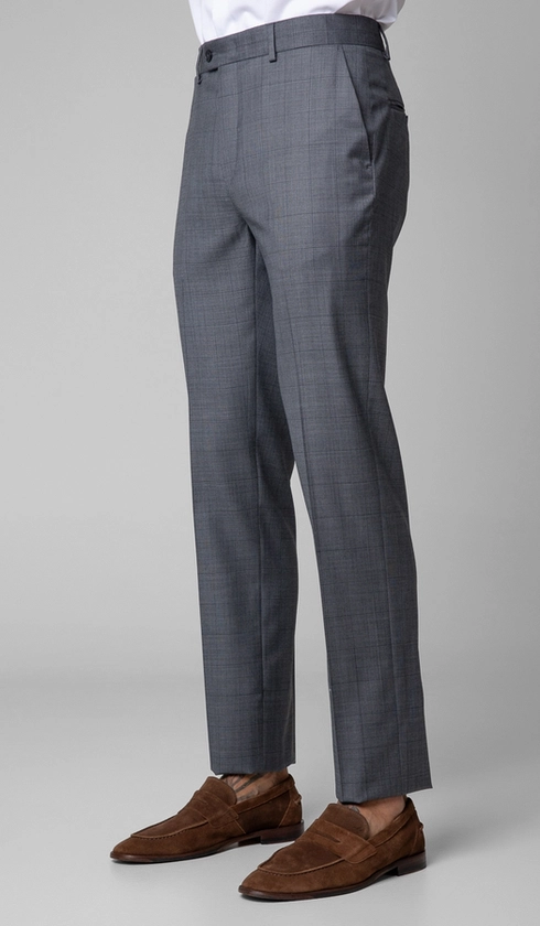 Terno Xadrez Slim Brooksgold