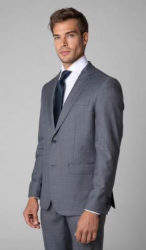 Terno Xadrez Slim Brooksgold