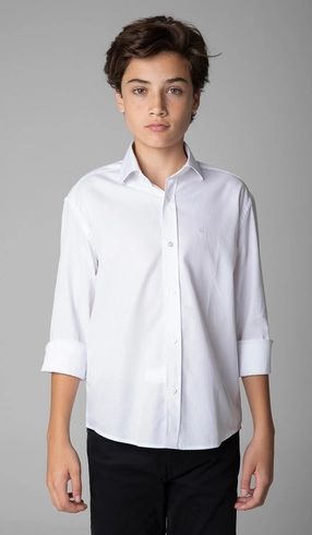 Camisa Social Maquinetada