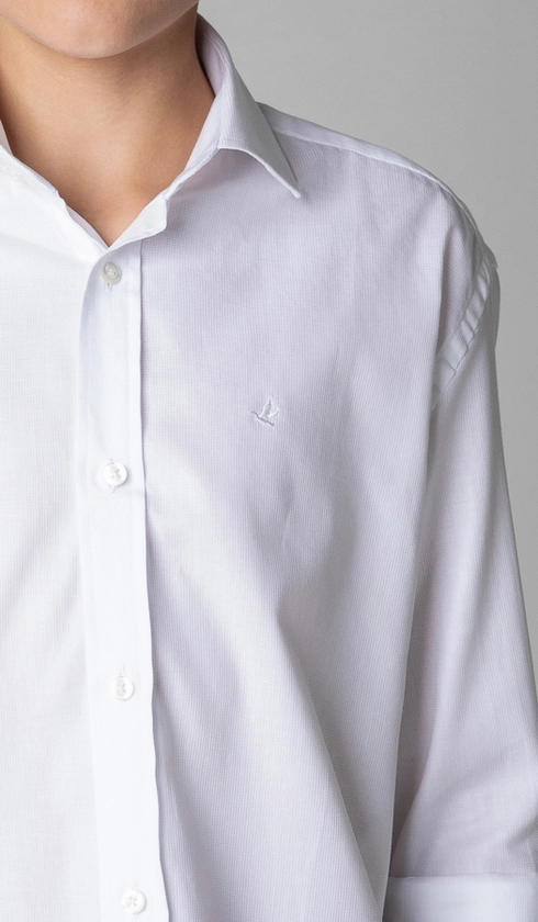 Camisa Social Maquinetada