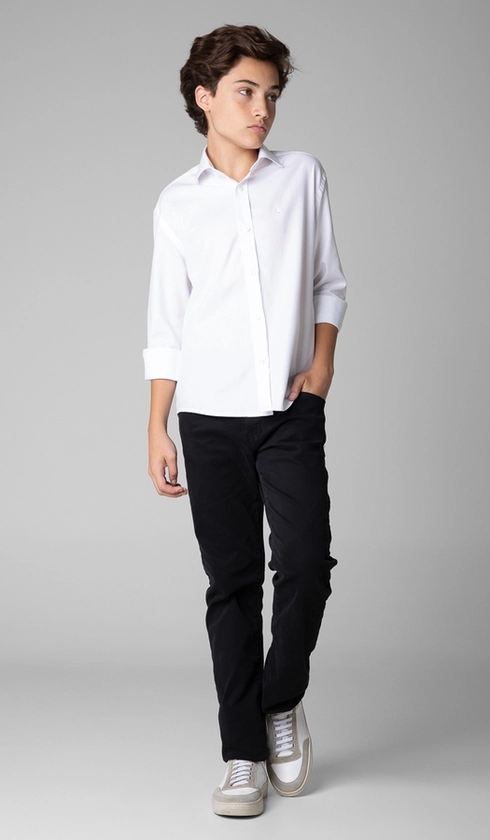 Camisa Social Maquinetada