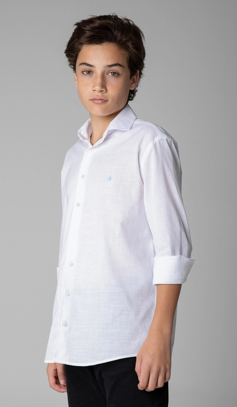 Camisa Manga Longa Algodão Flamê