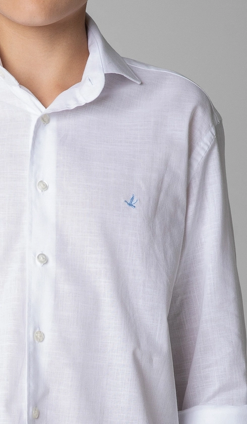 Camisa Manga Longa Algodão Flamê
