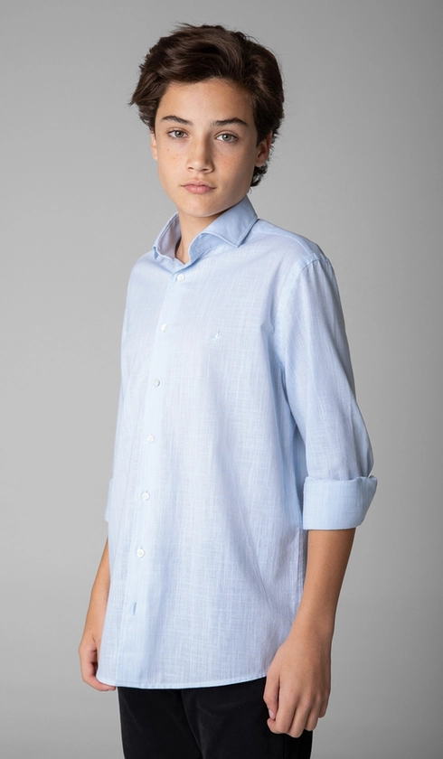 Camisa Manga Longa Algodão Flamê