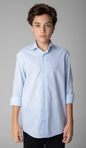 Camisa Manga Longa Algodão Flamê