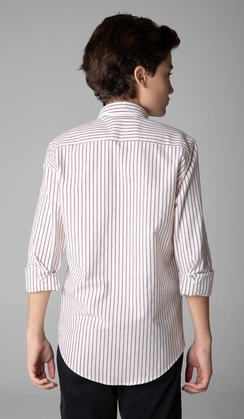 Camisa Manga Longa Oxford Bottom Down