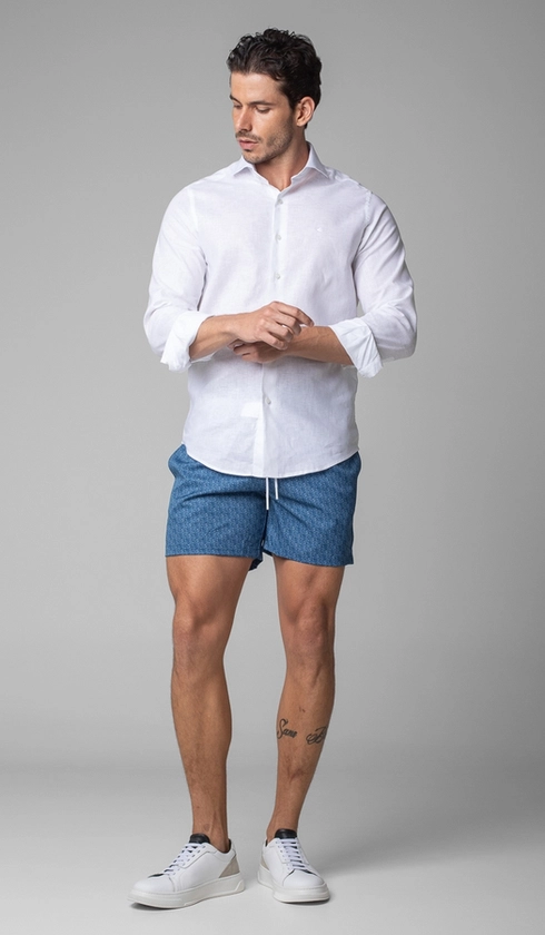 Shorts Curto Falso Liso Beach