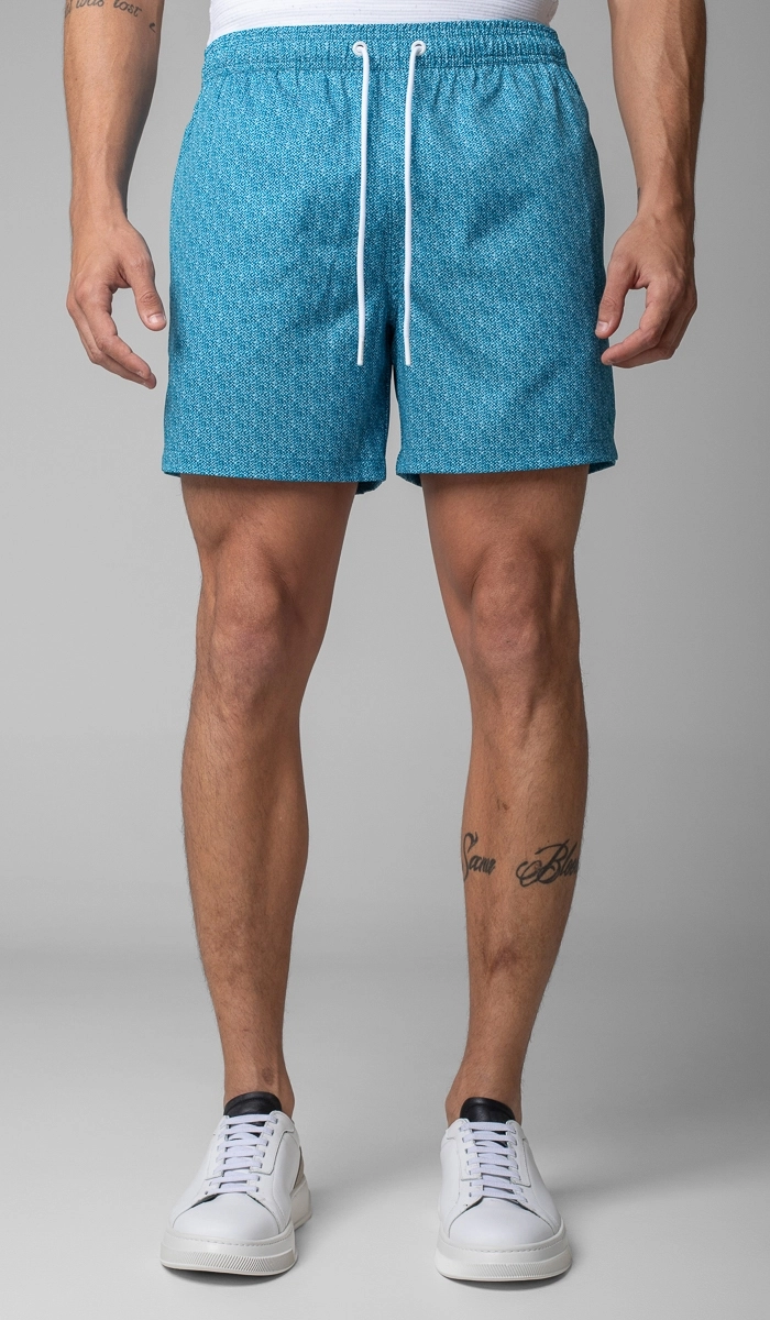 Shorts Curto Falso Liso Beach — Brooksfield