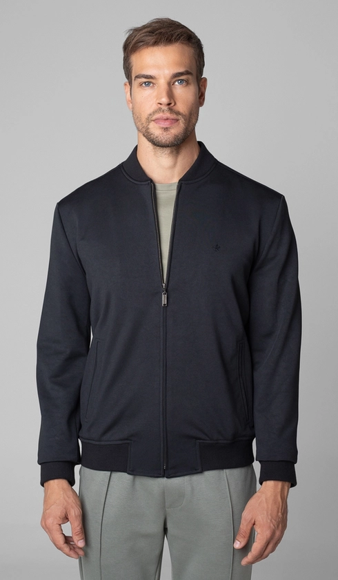 Jaqueta Bomber Malha Lisa