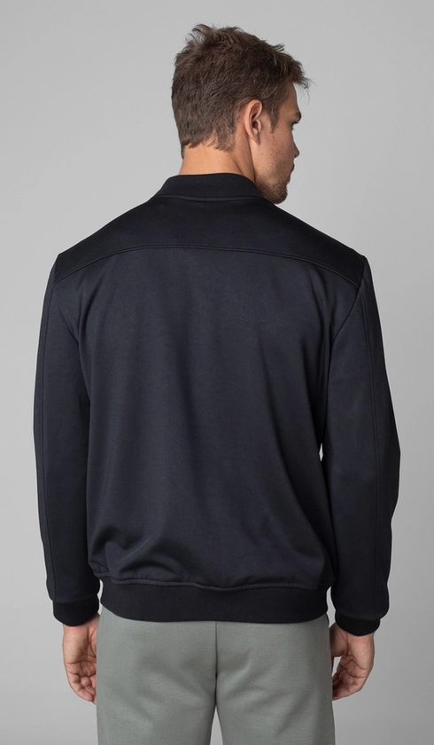 Jaqueta Bomber Malha Lisa