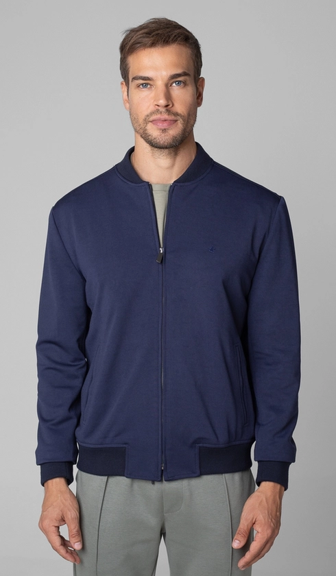 Jaqueta Bomber Malha Lisa