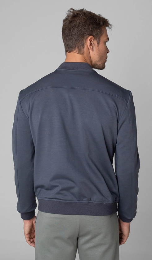 Jaqueta Bomber Malha Lisa