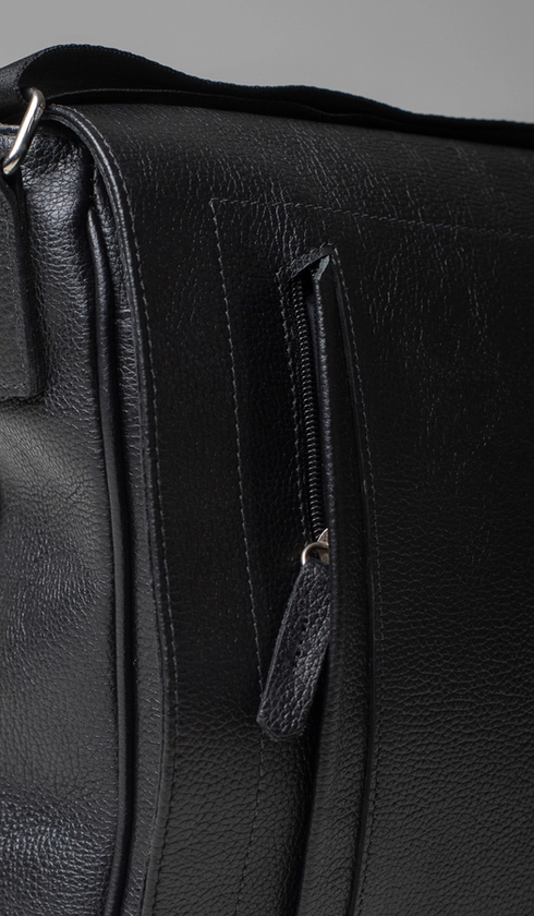 Bolsa Carteiro com Bolso Na Frente