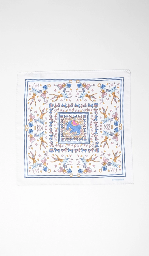 Lenço Seda Estampado