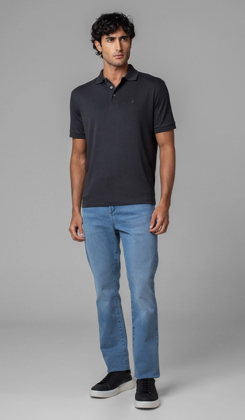 Calça Jeans 5 Bolsos Slim