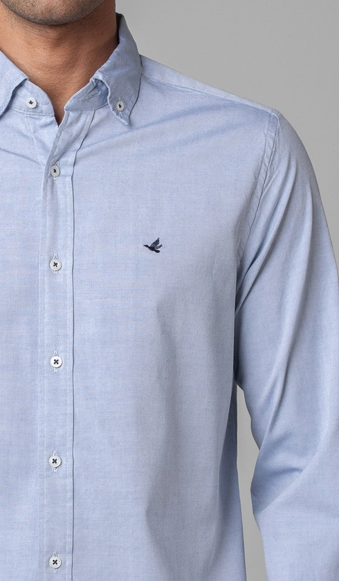 Camisa Manga Longa Oxford Button Down
