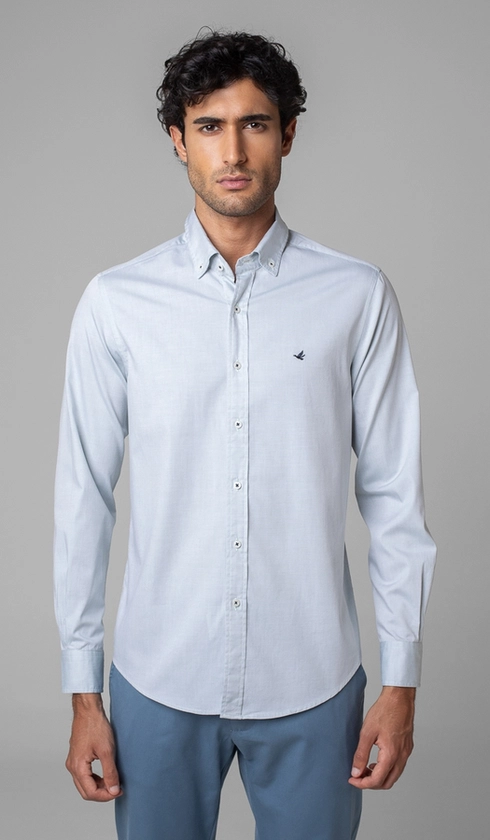 Camisa Manga Longa Oxford Button Down