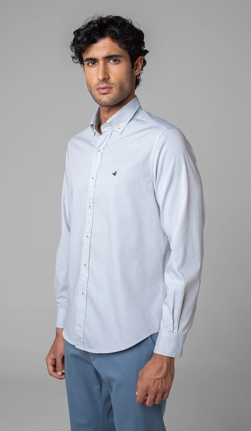 Camisa Manga Longa Oxford Button Down