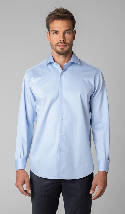 Camisa Social Slim Mary Maquinetada