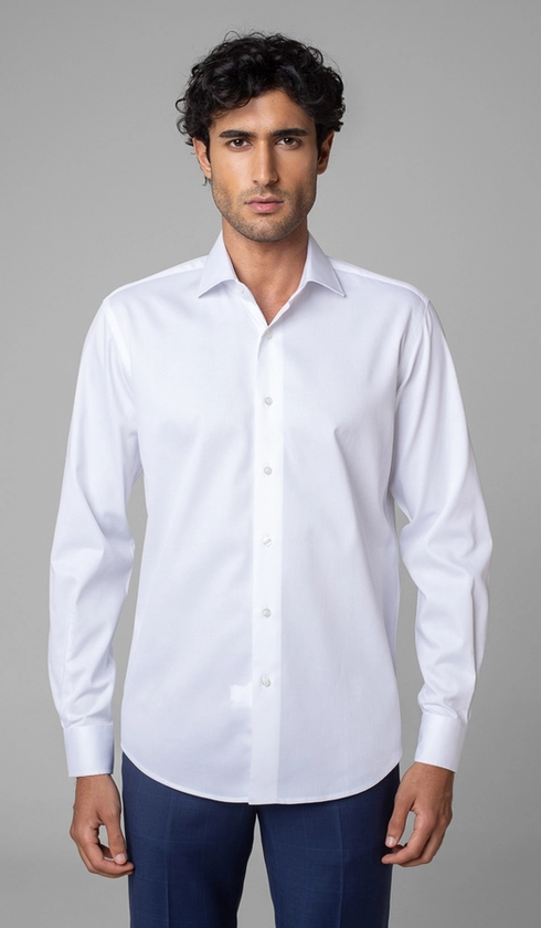 Camisa Social Slim Mary Maquinetada