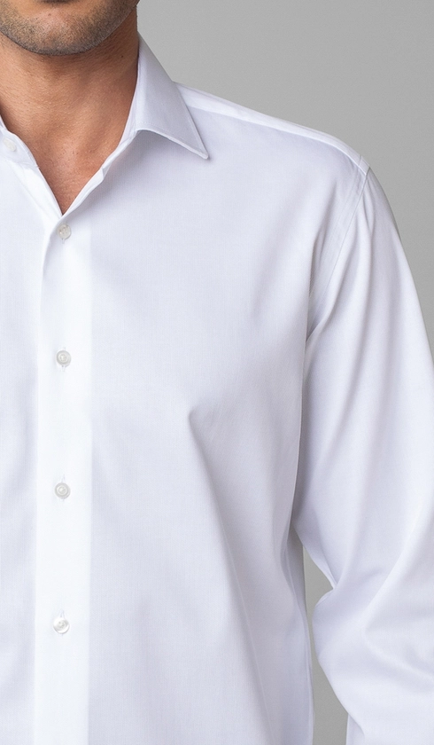 Camisa Social Slim Mary Maquinetada