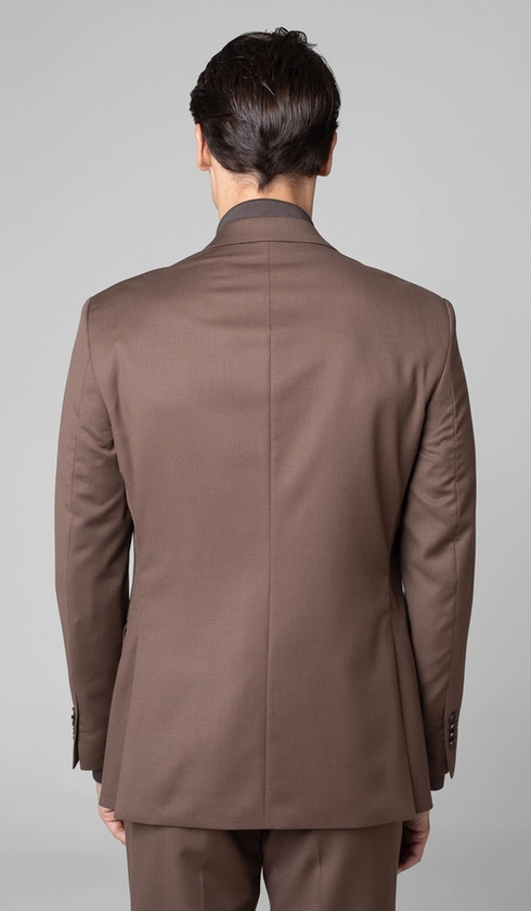 Terno Super 120 Slim Liso Gold