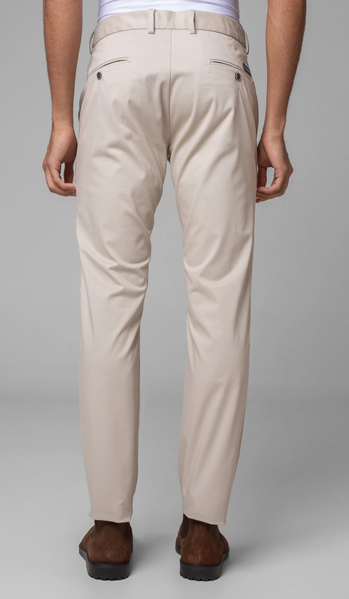 Calça Sarja Bolso Faca com Stretch