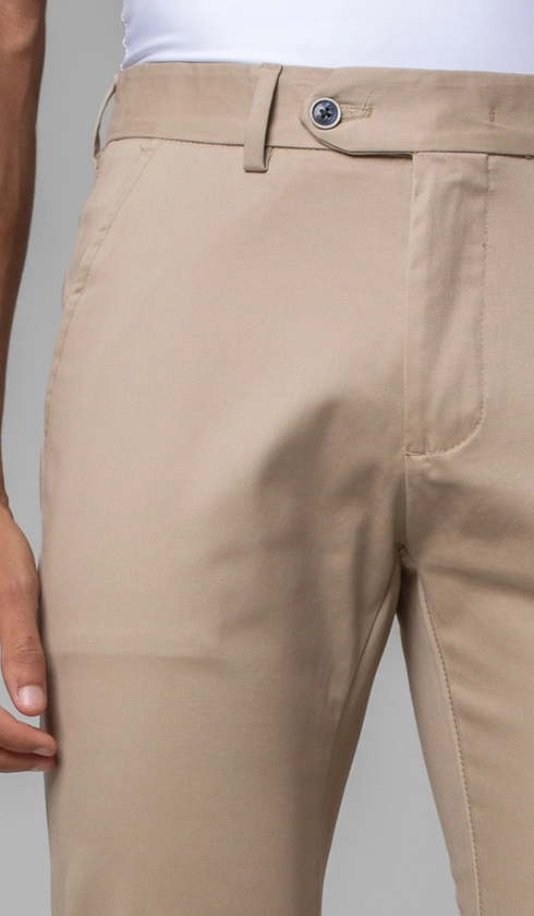 Calça Sarja Bolso Faca com Stretch