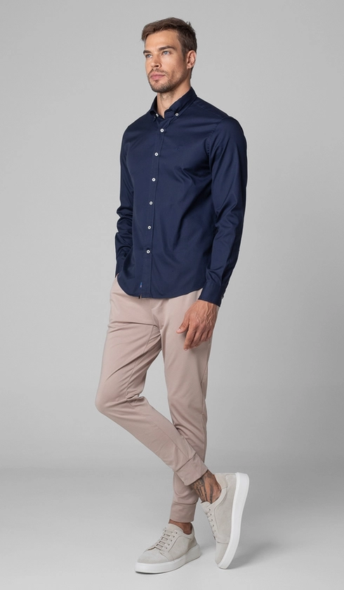 Camisa M/l New Oxford Zf
