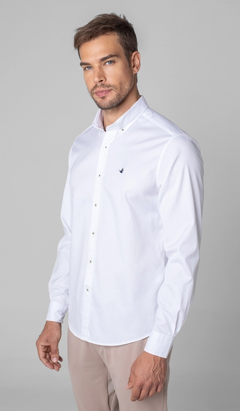 Camisa Manga Longa New Oxford
