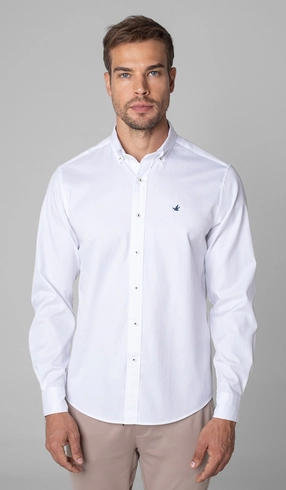 Camisa Manga Longa New Oxford