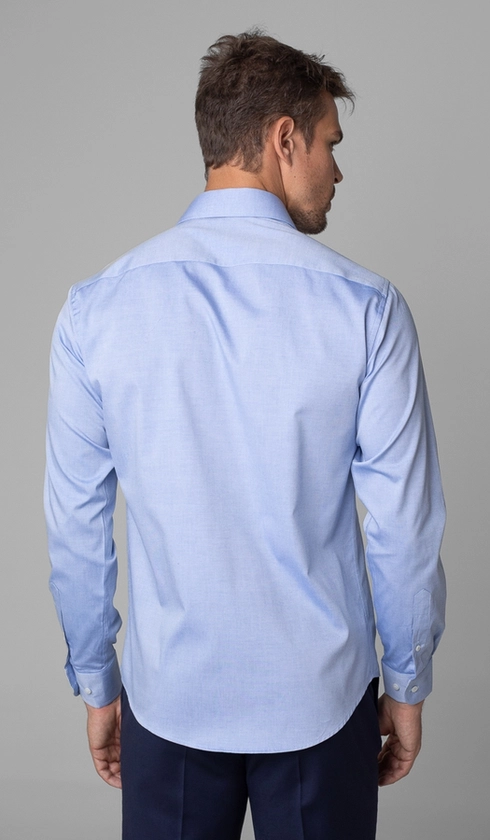 Camisa Manga Longa Lisa Slim