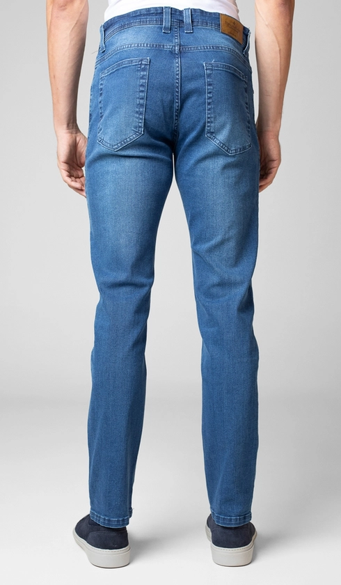 Calça Jeans Slim 5 Bolsos Express