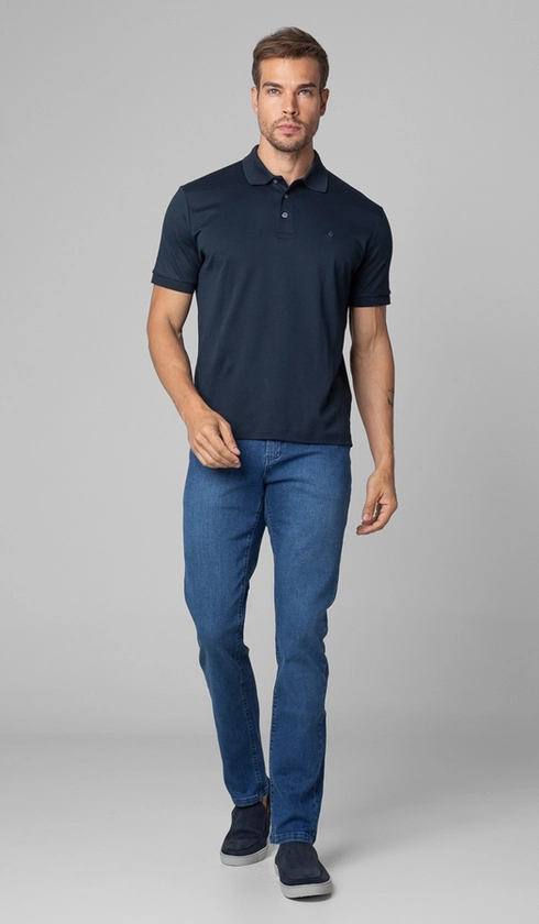 Calça Jeans Slim 5 Bolsos Express