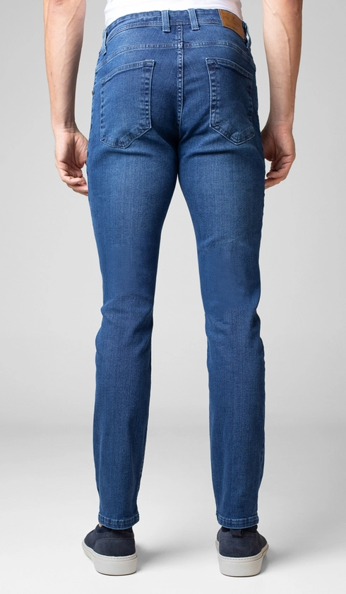 Calça Jeans Slim 5 Bolsos Express